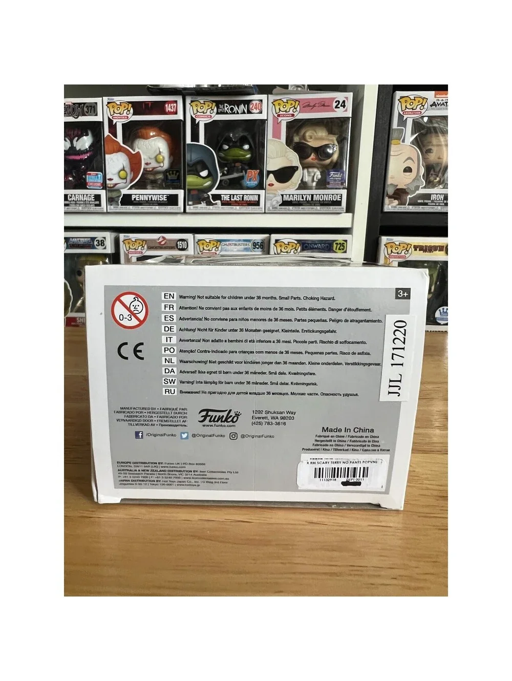 VAULTED EXCLUSIVE Scary Terry No Pants Funko Pop #344 Rick Morty Animation Show